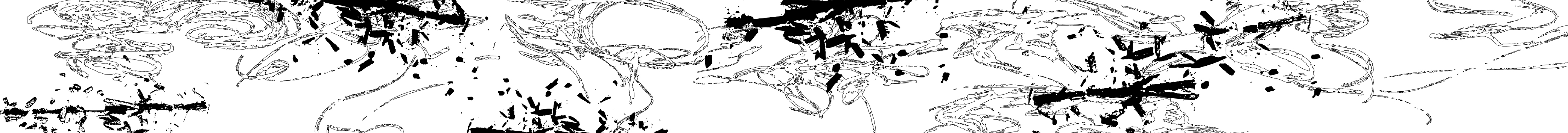 I recorded the smoke and ash from burning incense sticks, and put them together to make a piece of incense ash music score.