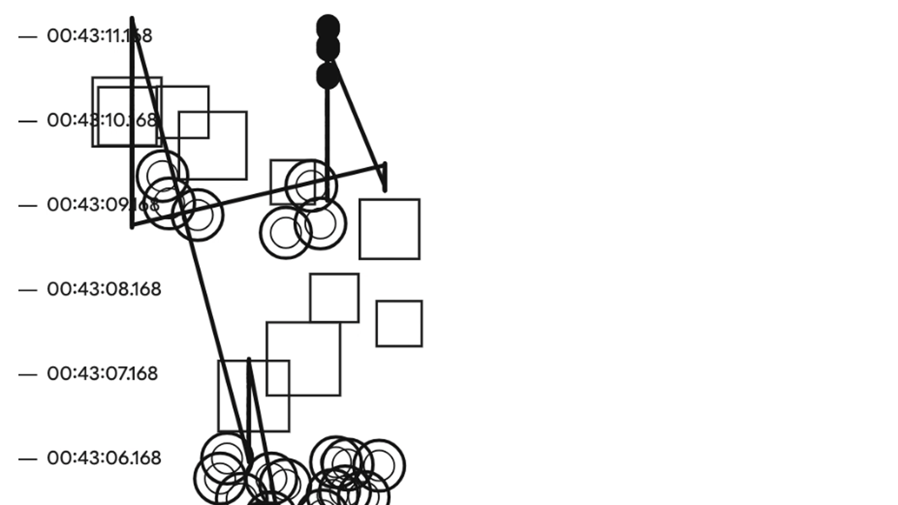 City of Frames: Scroll Trace Visualization