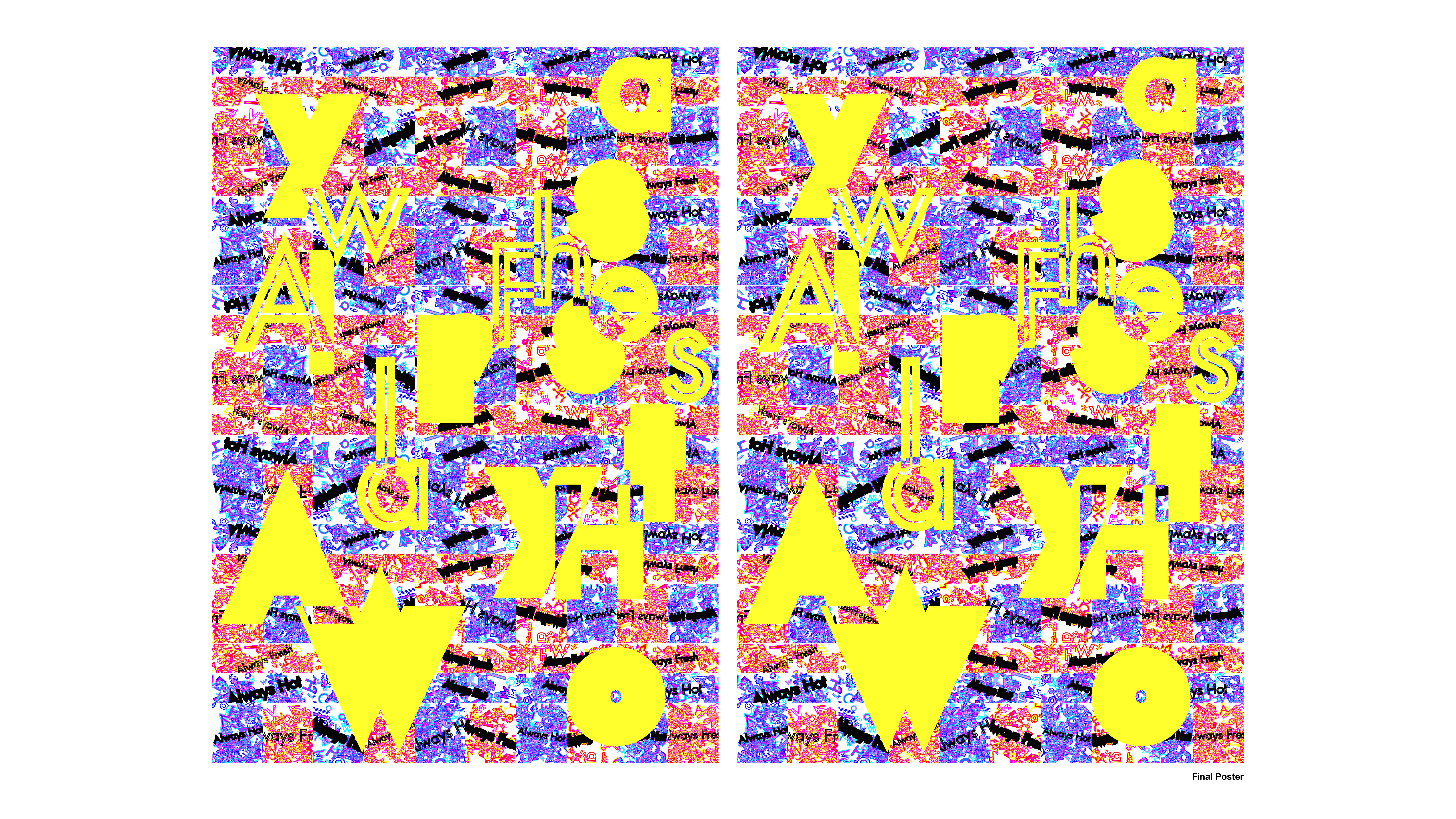 the final poster of my system.