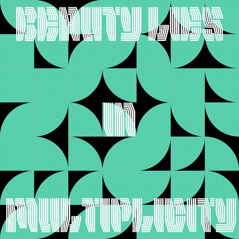 This is a GIF showing a snippet of all the various patterns that the code can generate