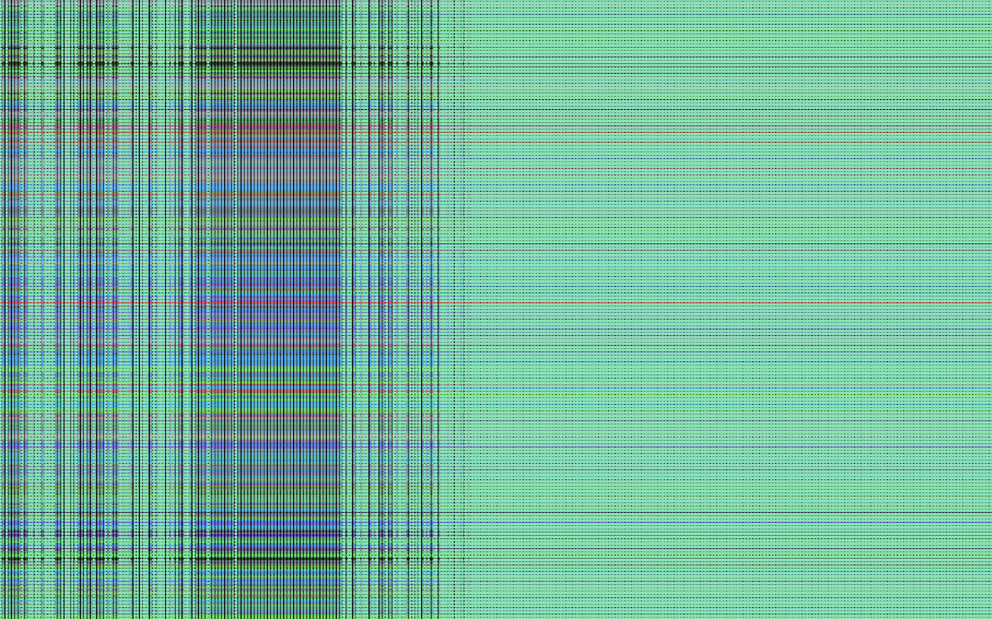 Noise map that changes in response to live sound