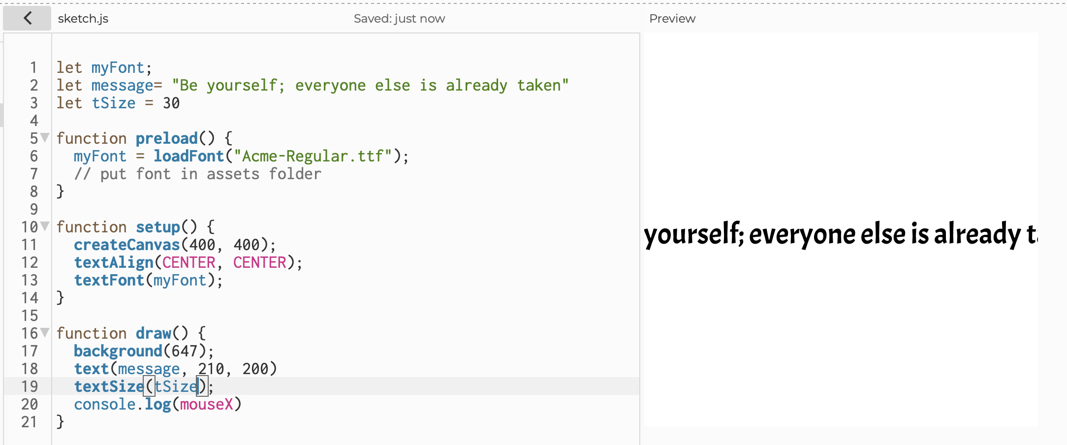 It is a screenshot of my experiment and test. I tested a couple of fonts and sentences.