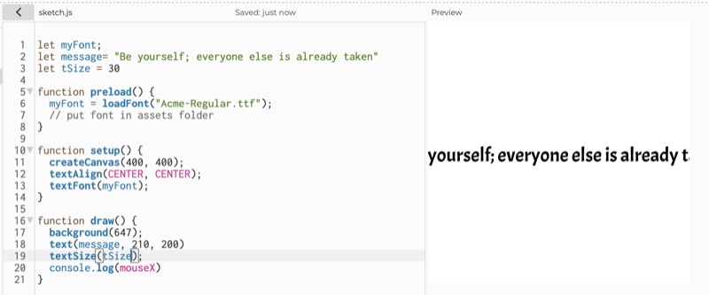 It is a screenshot of my experiment and test. I tested a couple of fonts and sentences.