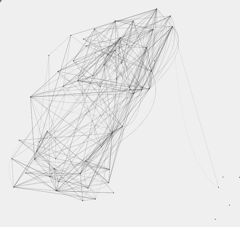 Lines Mode
Shows only straight and curved lines for clearer flow reading
Straight Line = Member
Curved Line = Casual
Lines are rendered thicker / more solid / slower to fade to emphasize path structure